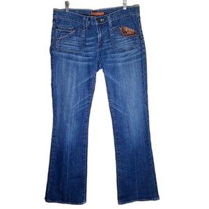 Vigoss Women's Blue Boot Cut Jeans